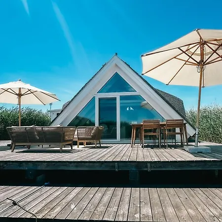 Seehuette Sonnenschilf - Premium Hide-Away Ferienhaus In Rust Direkt Am Neusiedlersee Exterior photo